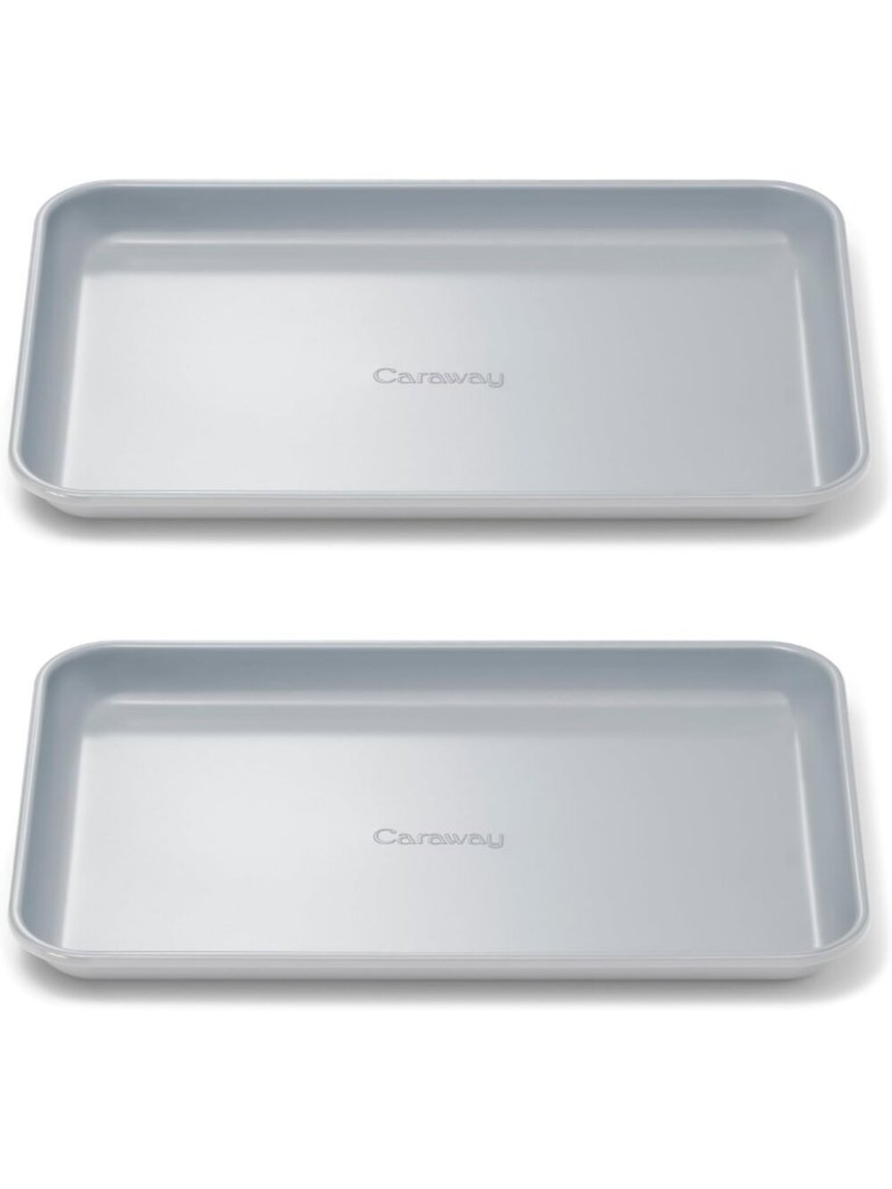 Non-Stick Ceramic Baking Sheet Set - Small, Durable & Easy to Clean Duo